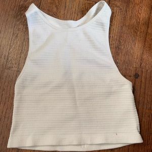Textured/ribbed Workout Top
